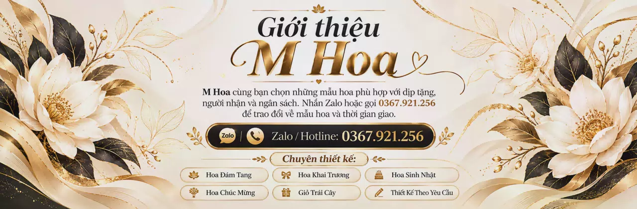 Ảnh bìa Shop hoa tươi Xã Tân Hoà Tây Ninh - Chọn hoa gửi đúng tâm tình